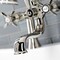 Kingston Brass KS248PN Deck Mount Clawfoot Tub Faucet with Hand Shower, Polished Nickel KS248PN - alternate 4